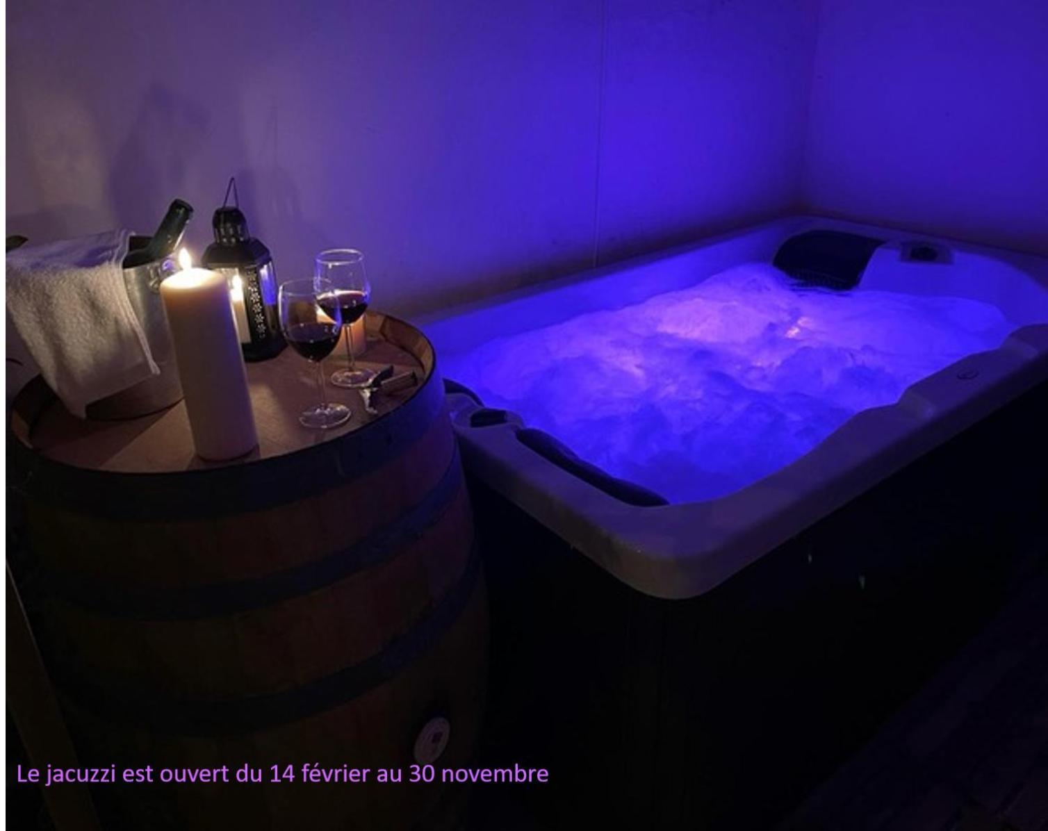 Suite Grand Cru - Spa & Terrasse Arveyres Luaran gambar